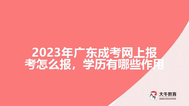 成考網(wǎng)上報(bào)考怎么報(bào)學(xué)歷有哪些作用