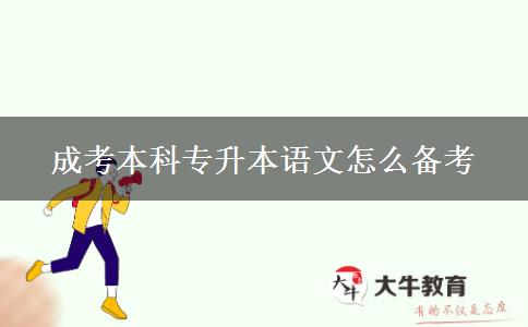 成考本科專升本語(yǔ)文怎么備考